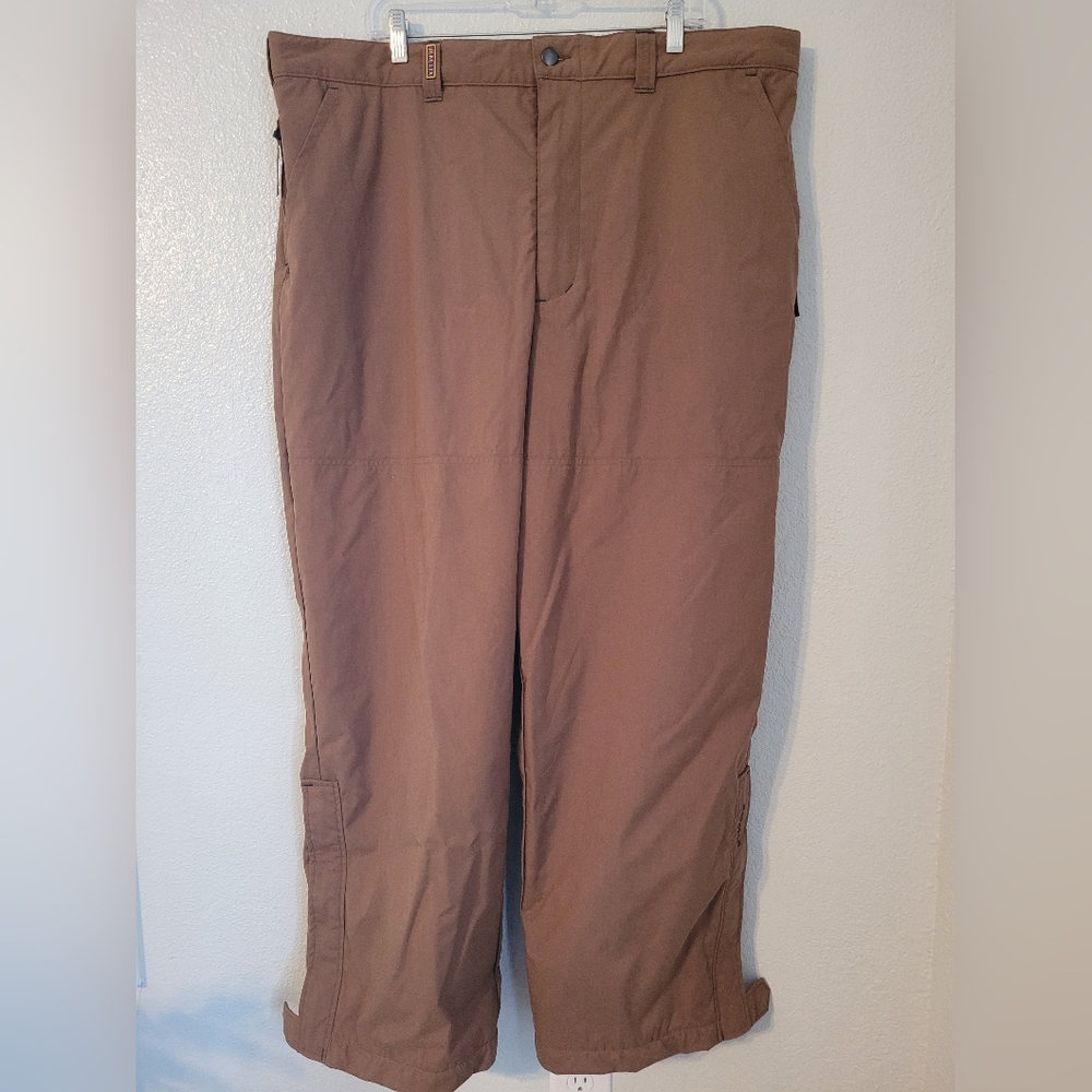 Beretta Waterproof Hunting Pants Brown Mesh Lined Size 46